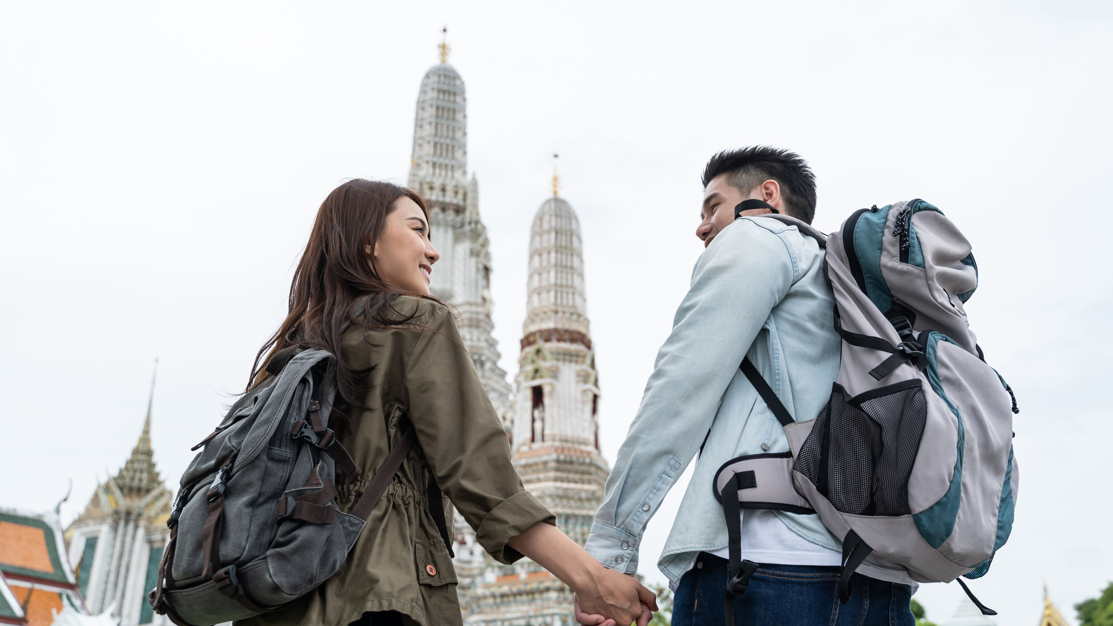 Couples enjoying travel