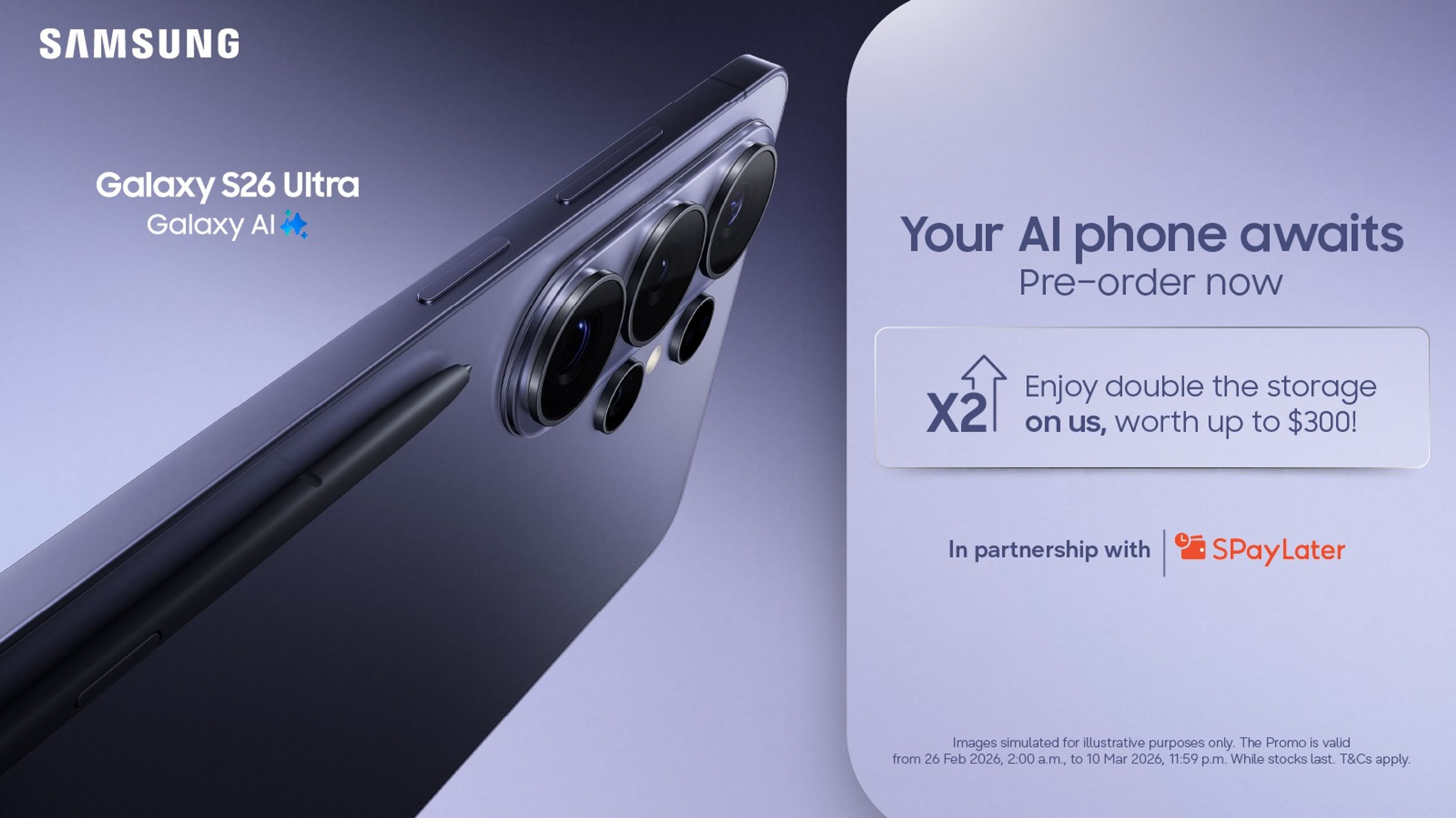 Galaxy S26 Banner image