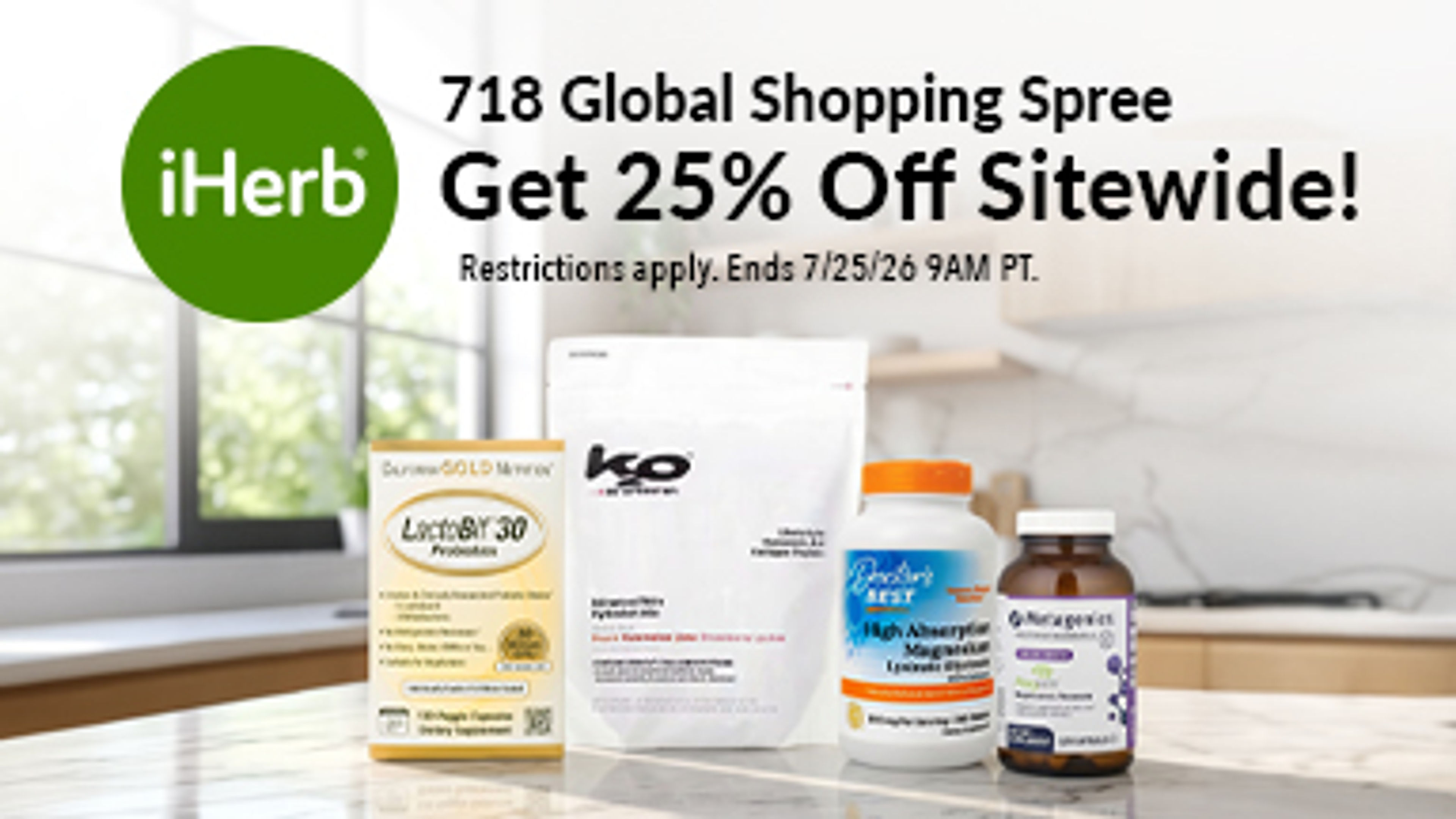 iHerb Sale banner
