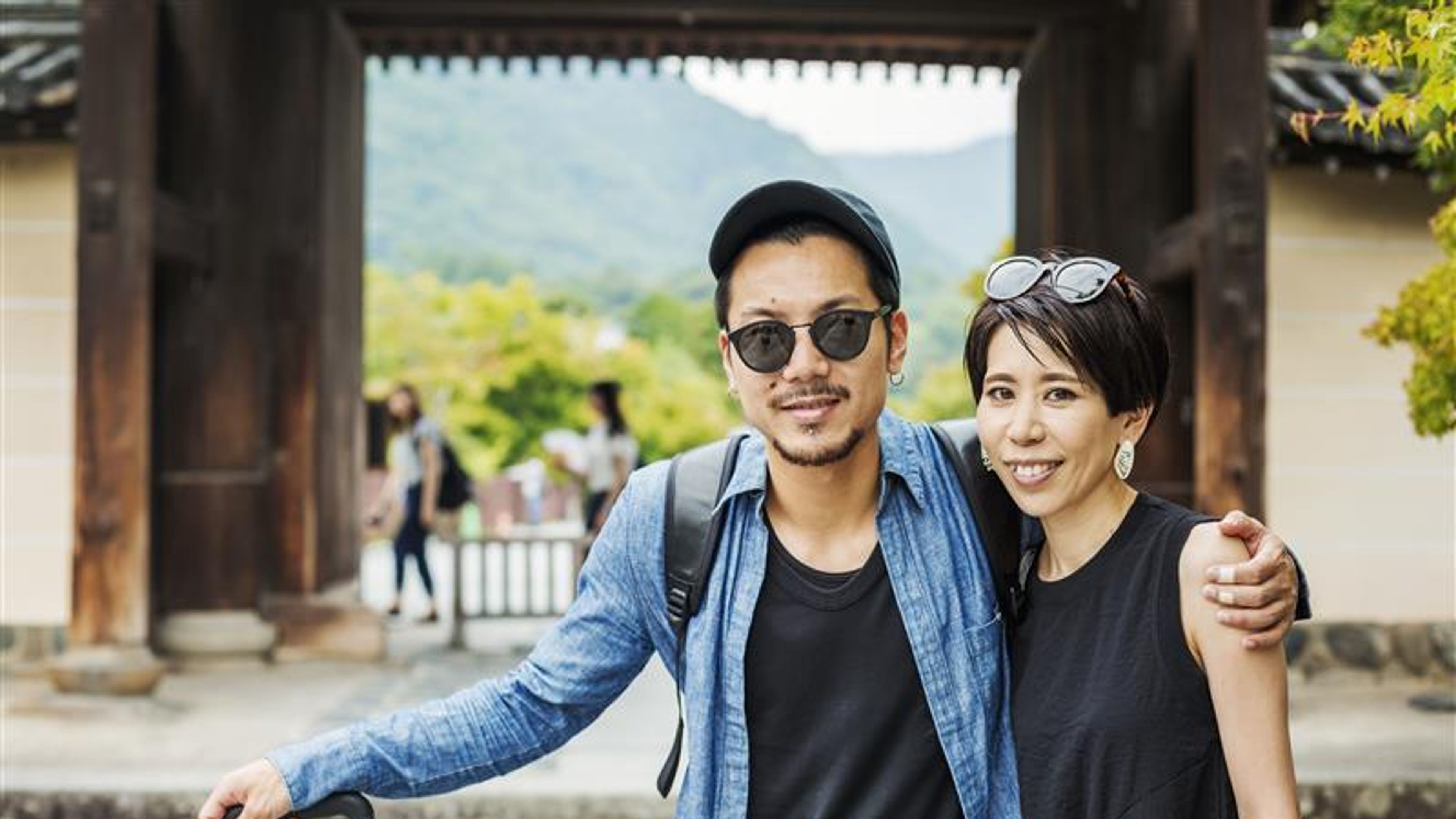 A couple enjoying their time together