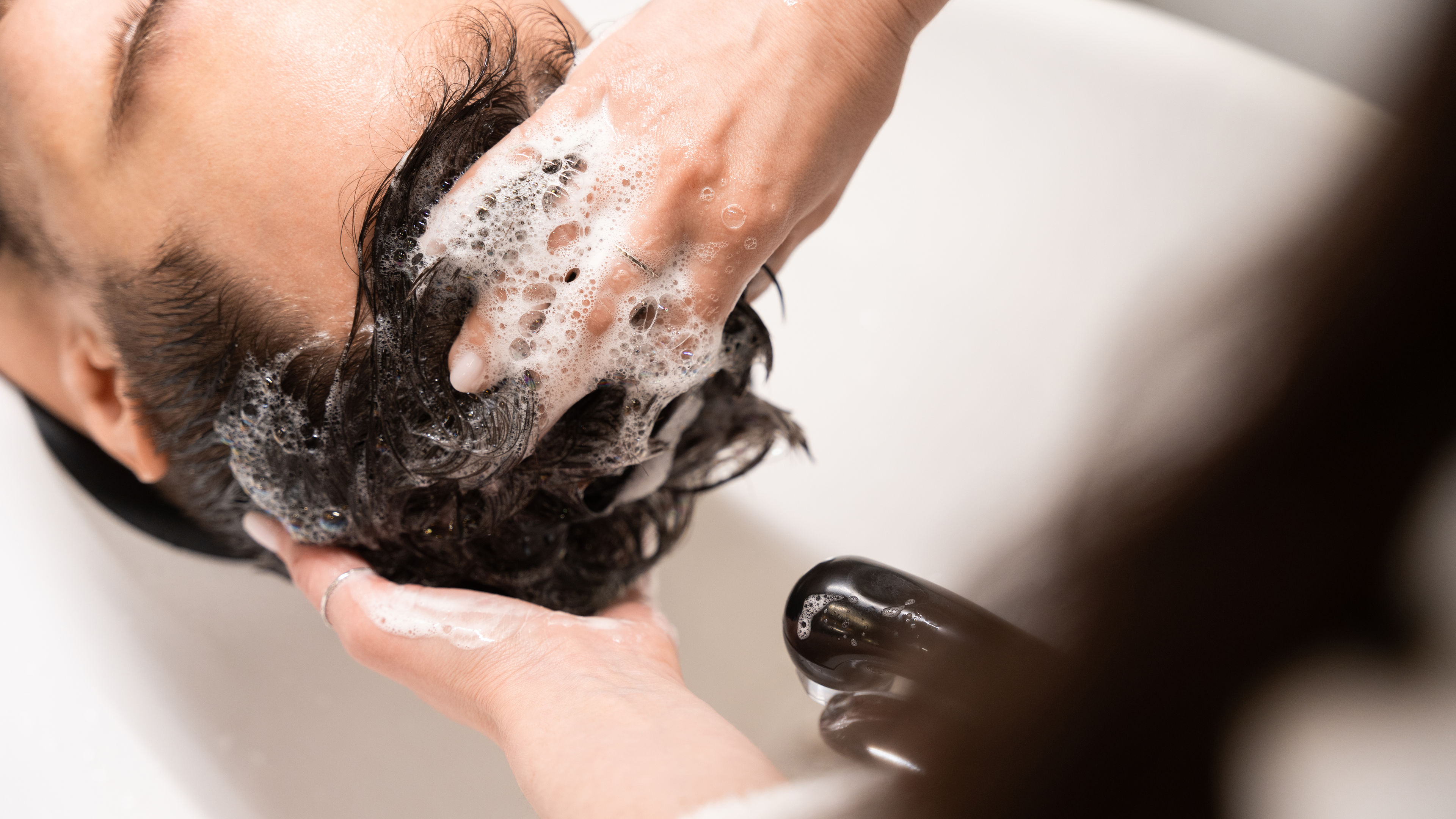 Hair washing