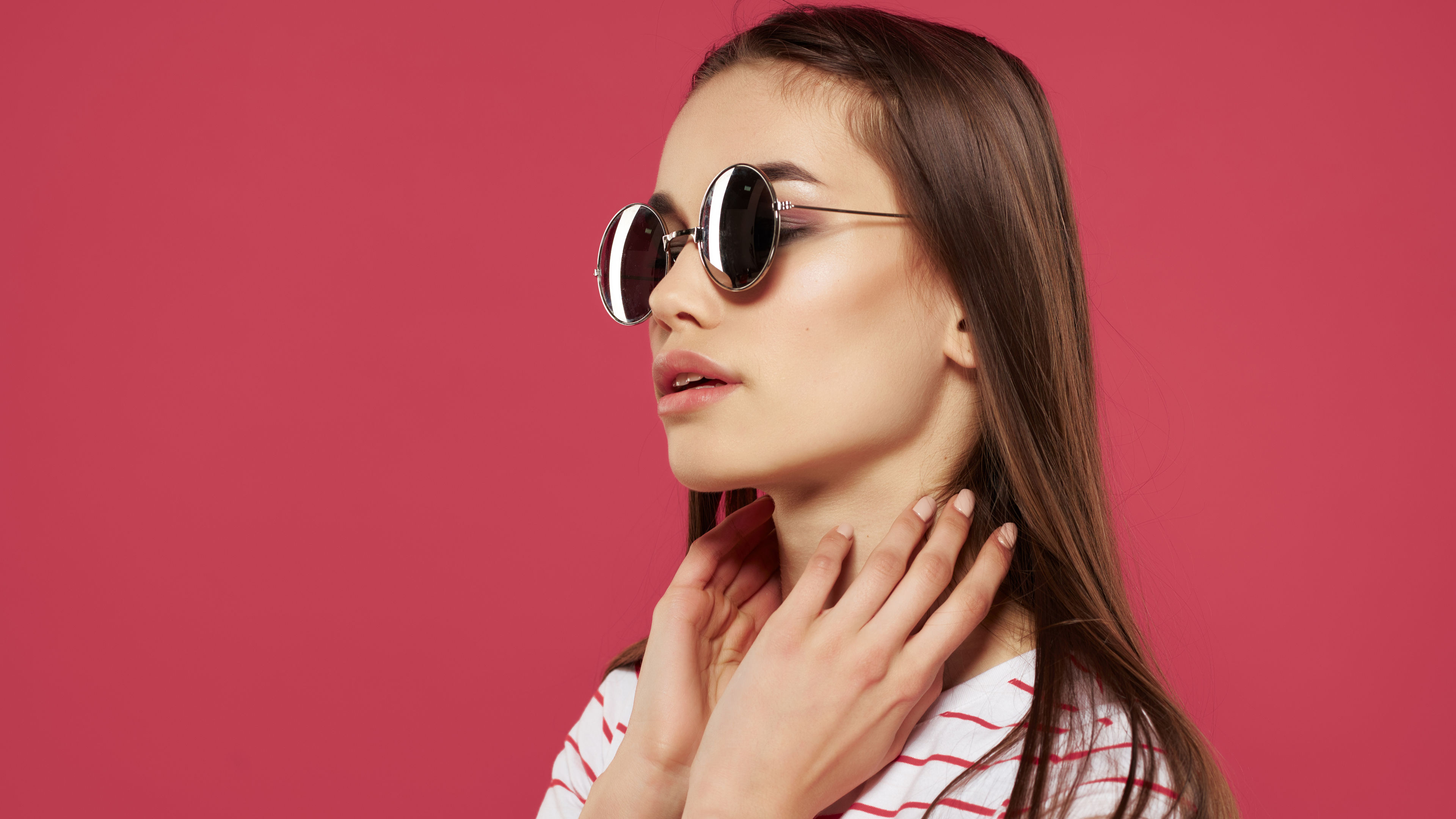 Stylish Woman Posing