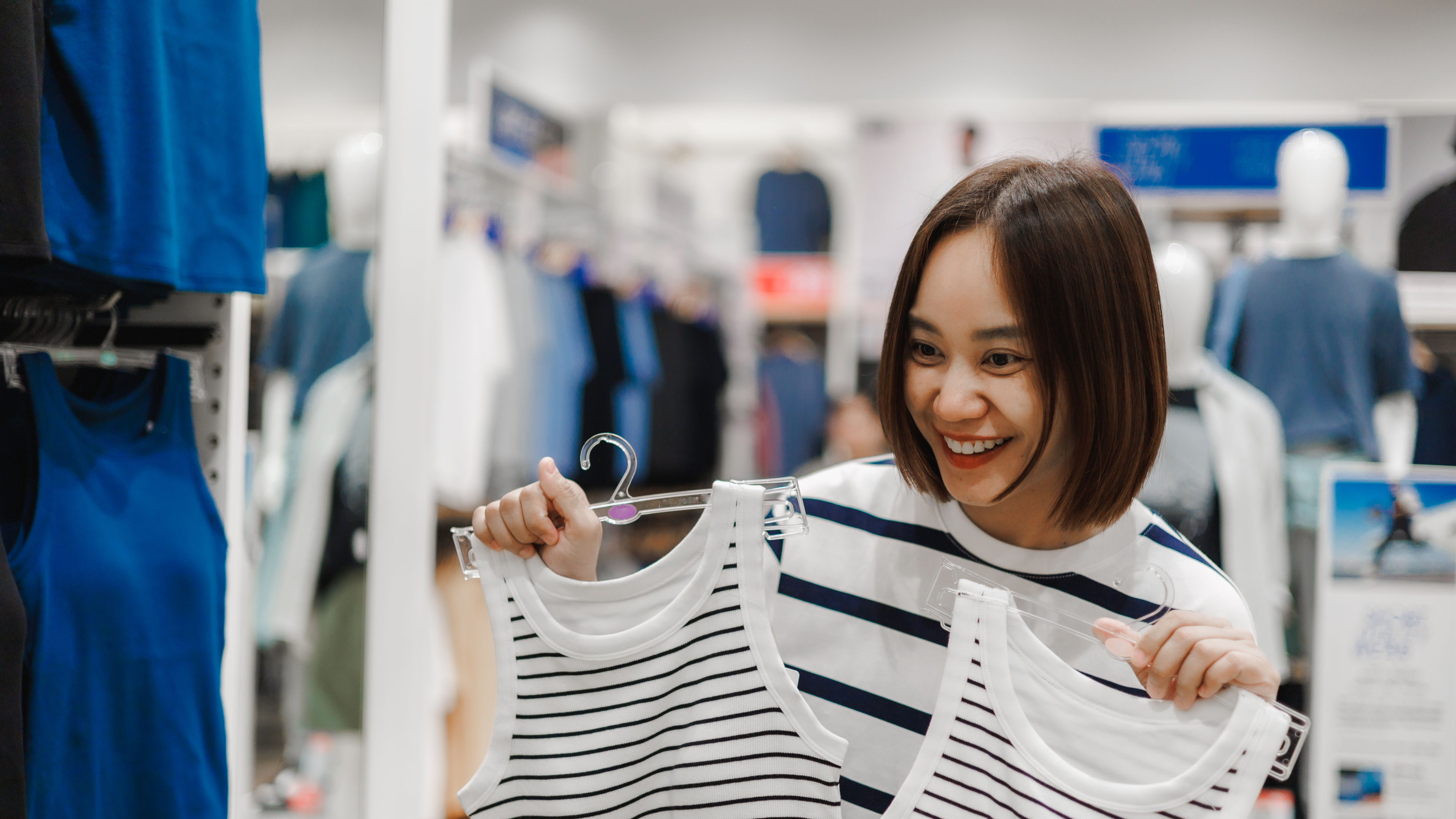 Woman shopping