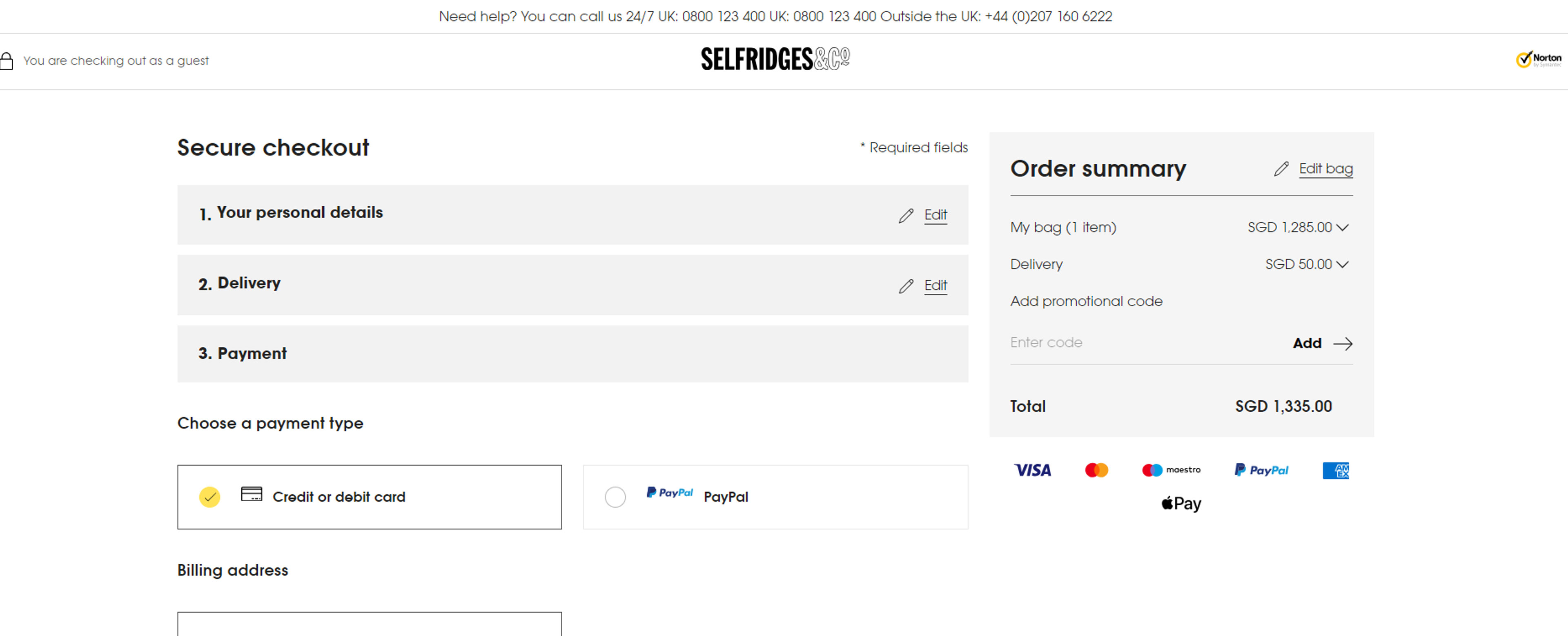 How to Use Coupon for Selfridges 