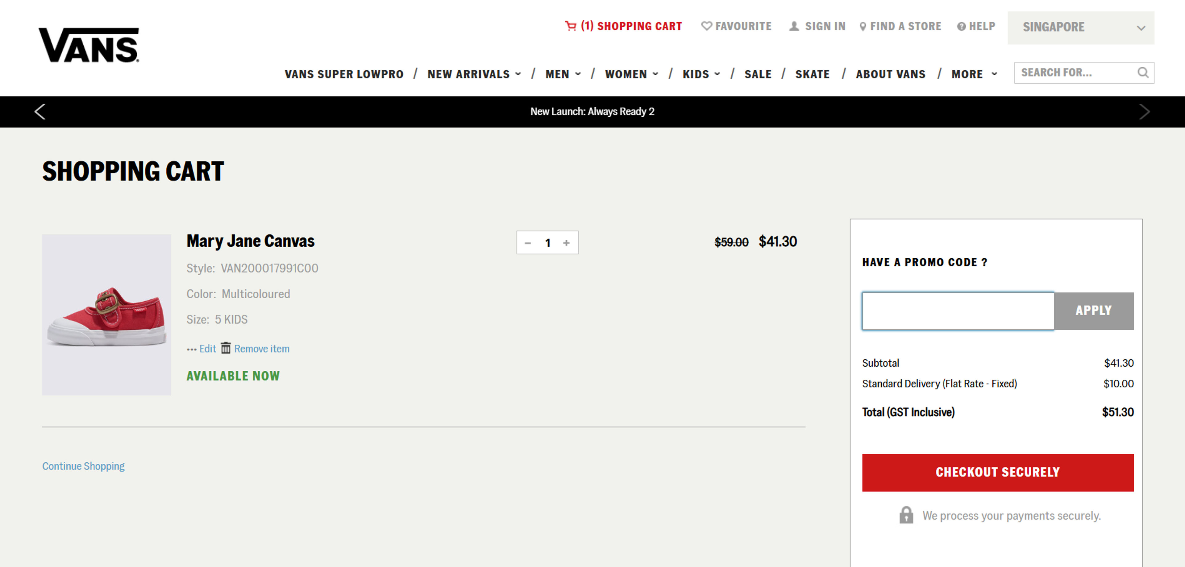 How to use coupon for Vans.
